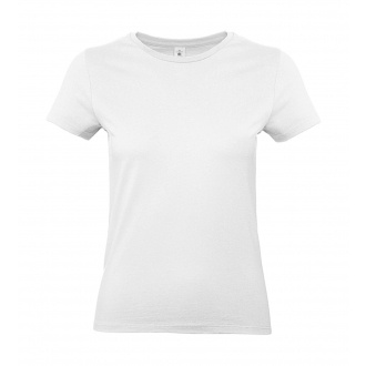 Logo trade promotional giveaways image of: T-shirt for woman #E190, White