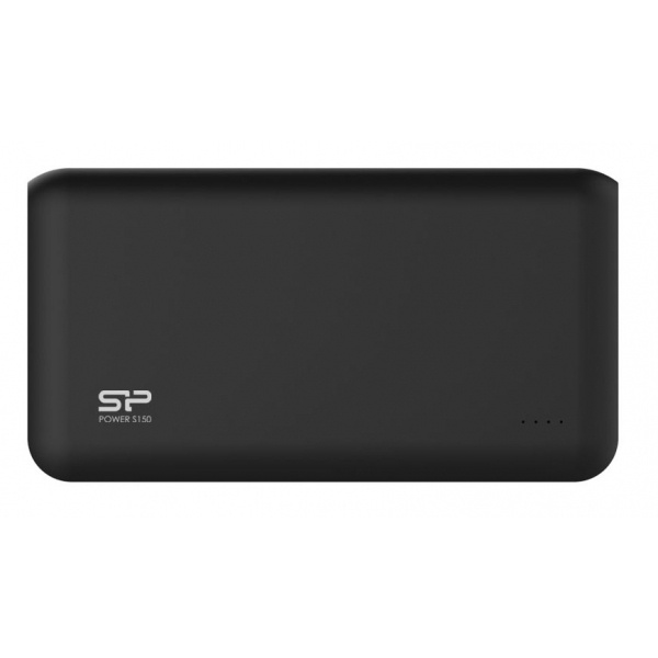 Logo trade promotional item photo of: Power Bank Silicon Power S150, Black/White