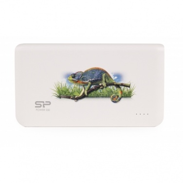 Logo trade business gift photo of: Power Bank Silicon Power S200, Black/White