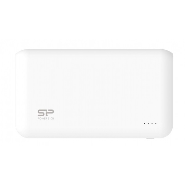 Logotrade corporate gift picture of: Power Bank Silicon Power S100, White