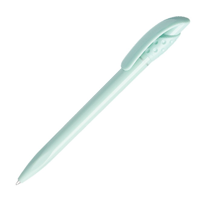 Logo trade promotional merchandise picture of: Golff Safe Touch antibacterial ballpoint pen, green