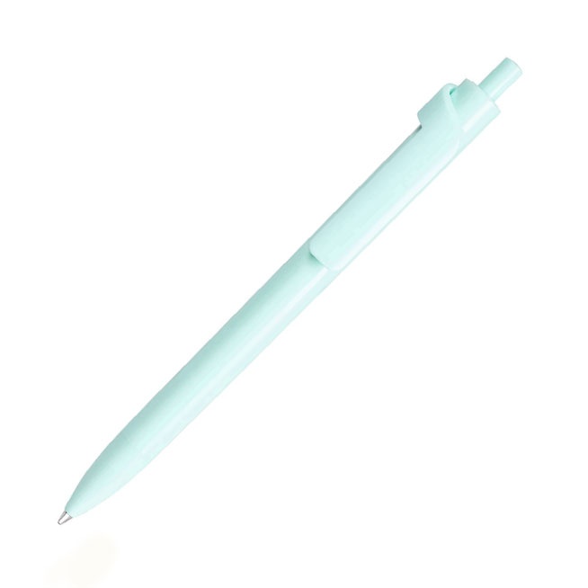 Logotrade promotional giveaway picture of: Forte Safe Touch antibacterial ballpoint pen, green