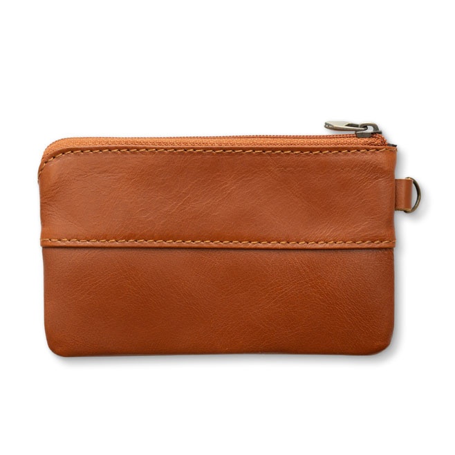 Logotrade advertising products photo of: Leather wallet, brown