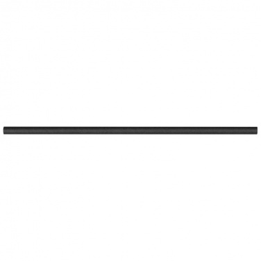 Logo trade advertising products picture of: Set of 100 drink straws made of paper, black