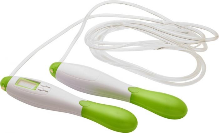 Logotrade promotional merchandise image of: Frazier skipping rope, lime green