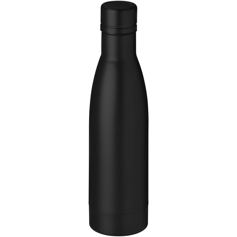 Logotrade promotional gifts photo of: Vasa copper vacuum insulated bottle, 500 ml, black