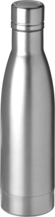 Logo trade promotional giveaways picture of: Vasa copper vacuum insulated bottle, 500 ml, silver