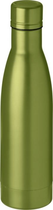 Logo trade promotional merchandise picture of: Vasa copper vacuum insulated bottle, 500 ml, green