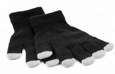 Logotrade promotional giveaway picture of: Touch screen gloves, black