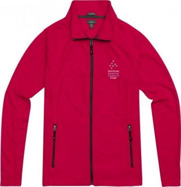 Logo trade promotional items image of: Fleece jacket Rixford Polyfleece Full Zip, red