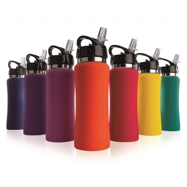 Logo trade promotional items picture of: WATER BOTTLE & THERMOS SET, Lilac