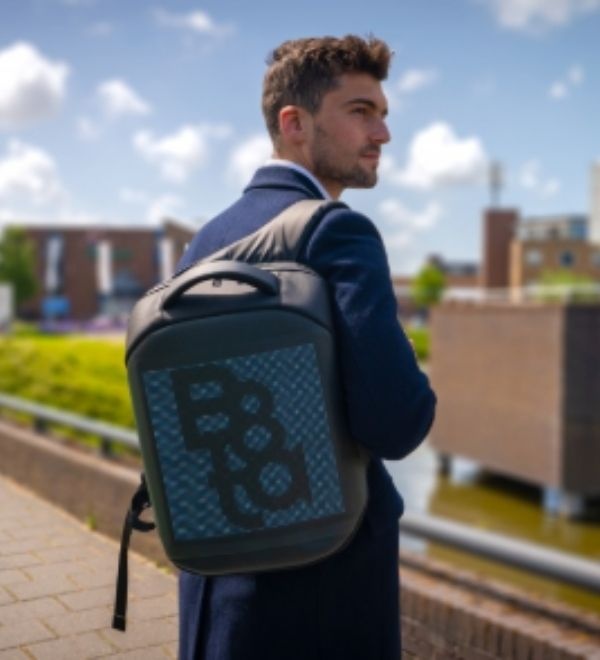 Logo trade promotional product photo of: Smart LED backpack