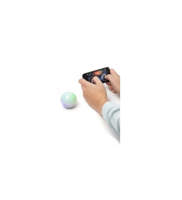 Logo trade promotional merchandise image of: Robotic magic ball, white