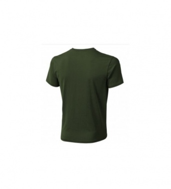 Logo trade promotional gifts image of: Nanaimo short sleeve T-Shirt, army green