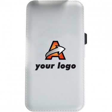 Logo trade promotional products image of: Powerbank 9000 mAh ALL IN ONE, white