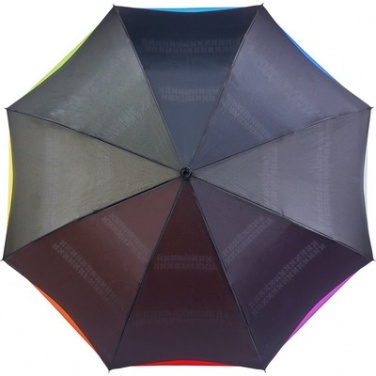 Logotrade promotional gift image of: Colourful reversible automatic umbrella, multicolor