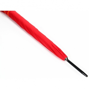 Logotrade corporate gift image of: Classical umbrella 'Lexington',  red