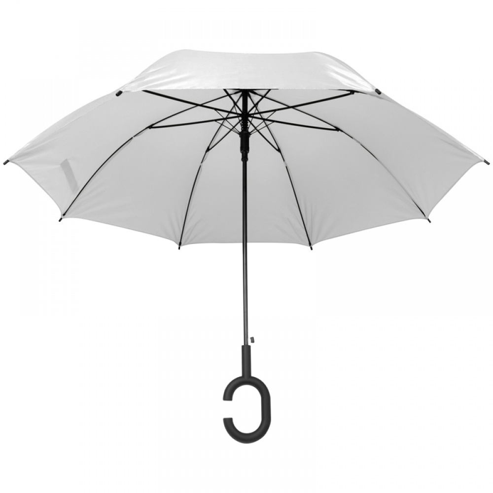 Logotrade advertising product image of: Hands-free convinient umbrella, white