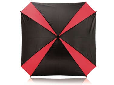 Logotrade promotional giveaway image of: Colorful umbrella Saint Tropez, red/black