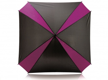 Logotrade promotional merchandise picture of: Colorful Saint Tropez umbrella, purple/black