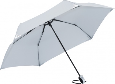 Logo trade promotional merchandise picture of: Mini safety umbrella Safebrella® 5071, black