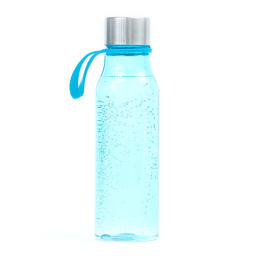 Logotrade promotional gift image of: Transparent water bottle Lean, blue