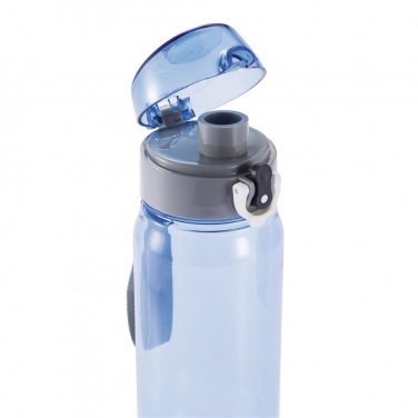 Logo trade corporate gift photo of: Tritan sports bottle 600 ml, blue/grey