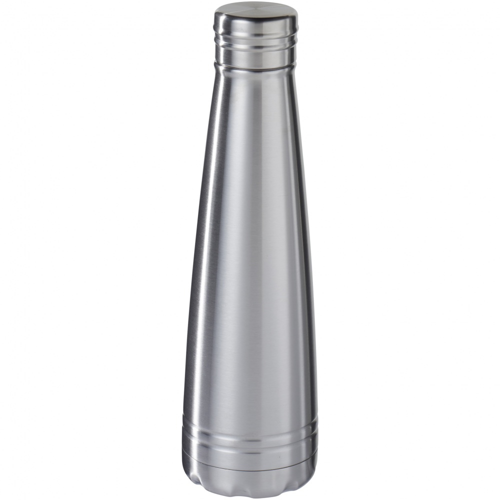 Logo trade corporate gifts picture of: Stainless steel vacuum insulated bottle Duke, gray