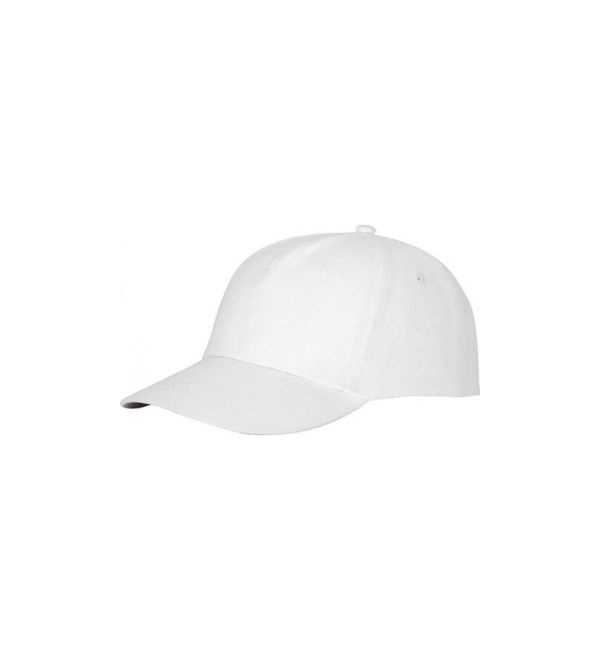 Logo trade promotional products picture of: Feniks 5 panel cap, white