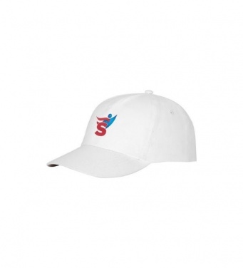 Logotrade promotional giveaway picture of: Feniks 5 panel cap, white