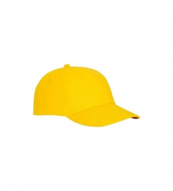 Logo trade promotional giveaway photo of: Feniks 5 panel cap, yellow