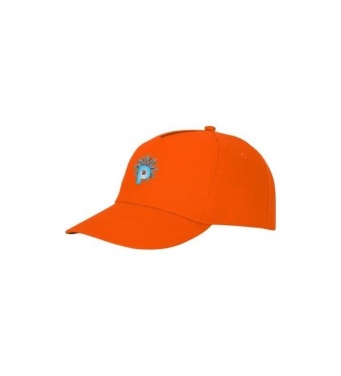 Logo trade promotional merchandise image of: Feniks 5 panel cap, orange