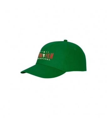 Logotrade promotional merchandise photo of: Feniks 5 panel cap, green