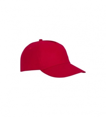 Logotrade promotional gift picture of: Feniks 5 panel cap, red