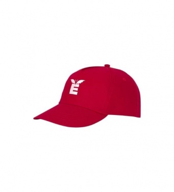 Logo trade promotional product photo of: Feniks 5 panel cap, red