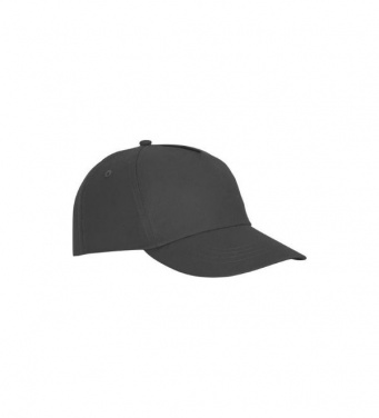 Logo trade advertising products image of: Feniks 5 panel cap, grey