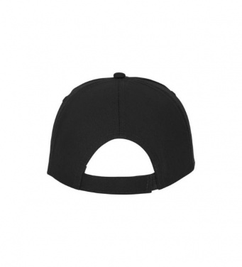 Logo trade promotional giveaways image of: Feniks 5 panel cap, black