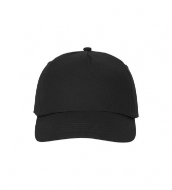 Logotrade promotional product image of: Feniks 5 panel cap, black