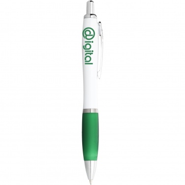 Logotrade promotional merchandise picture of: Ballpoint pen Nash, green