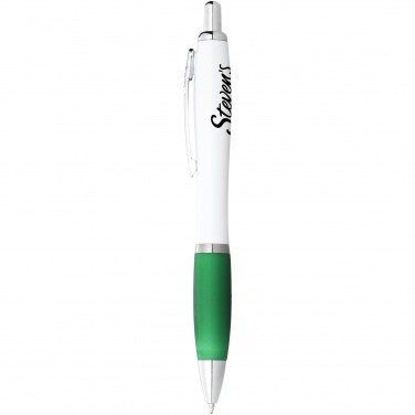 Logotrade advertising product picture of: Ballpoint pen Nash, green