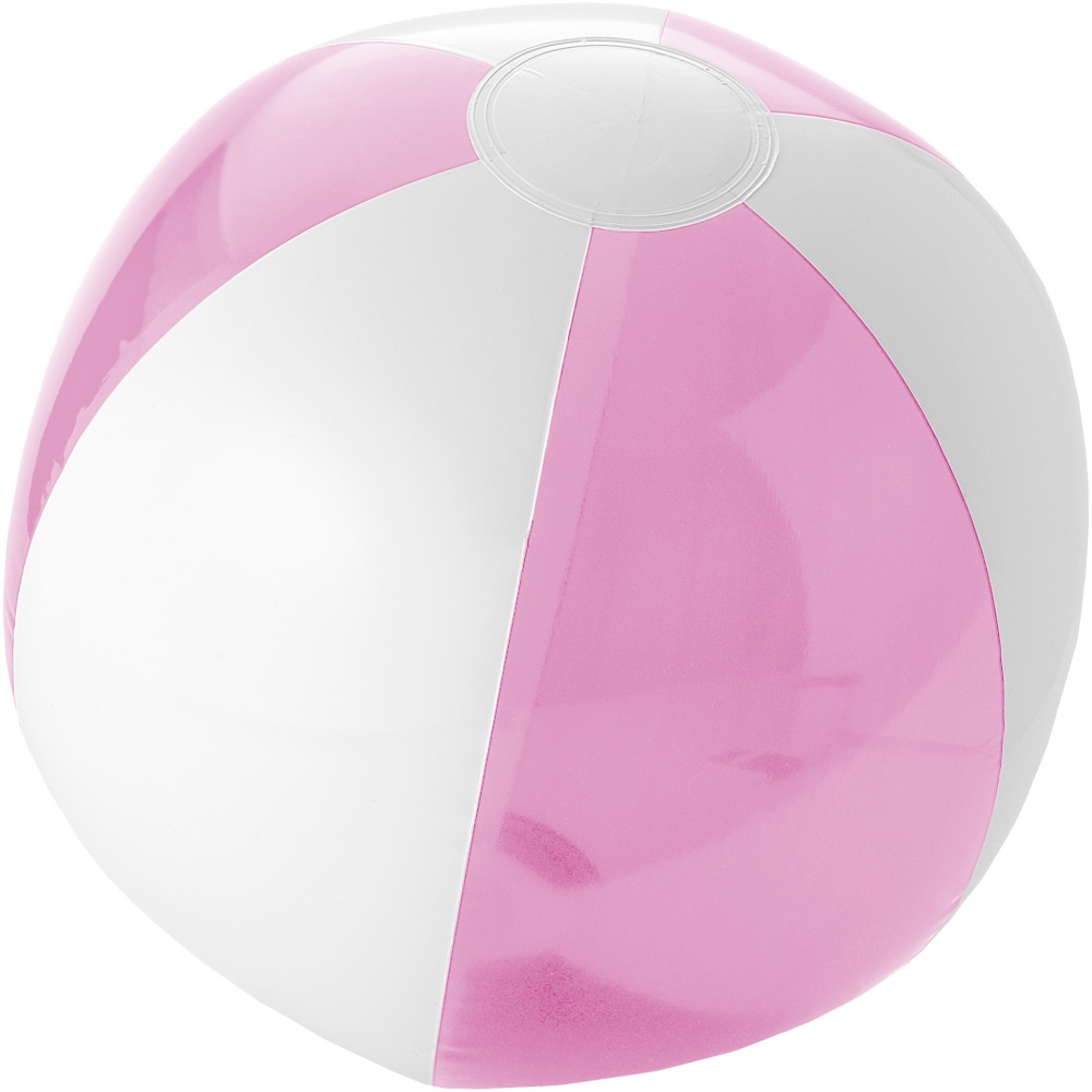 Logotrade promotional items photo of: Bondi solid/transparent beach ball, pink