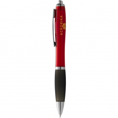 Logotrade business gift image of: Nash ballpoint pen, red