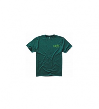 Logo trade promotional giveaways picture of: Nanaimo short sleeve T-Shirt, dark green