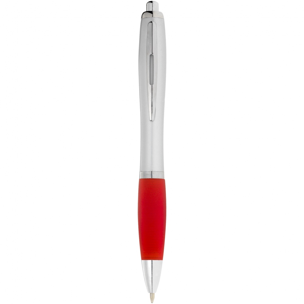 Logo trade promotional gift photo of: Nash ballpoint pen, red