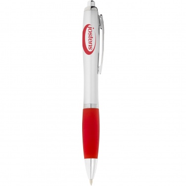 Logo trade corporate gifts picture of: Nash ballpoint pen, red