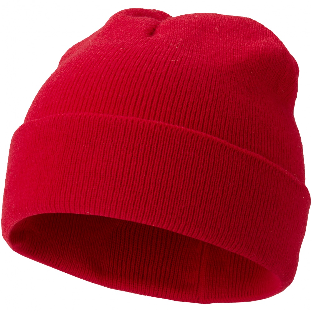 Logo trade advertising products picture of: Irwin Beanie, red