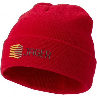 Logo trade promotional product photo of: Irwin Beanie, red