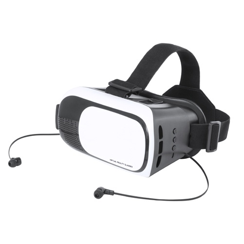 Logo trade promotional products picture of: Virtual reality headset, white