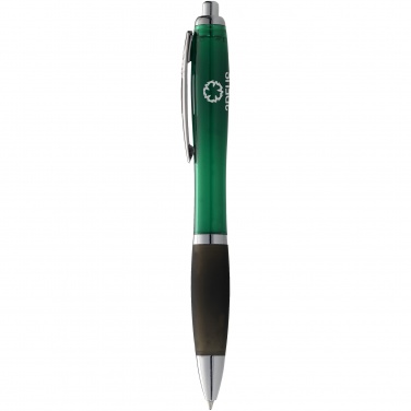 Logo trade promotional merchandise picture of: Nash ballpoint pen, green