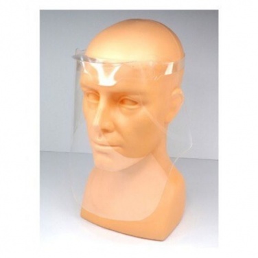 Logotrade promotional gift picture of: Safety visor Saturn, transparent